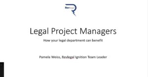 legal project managers
